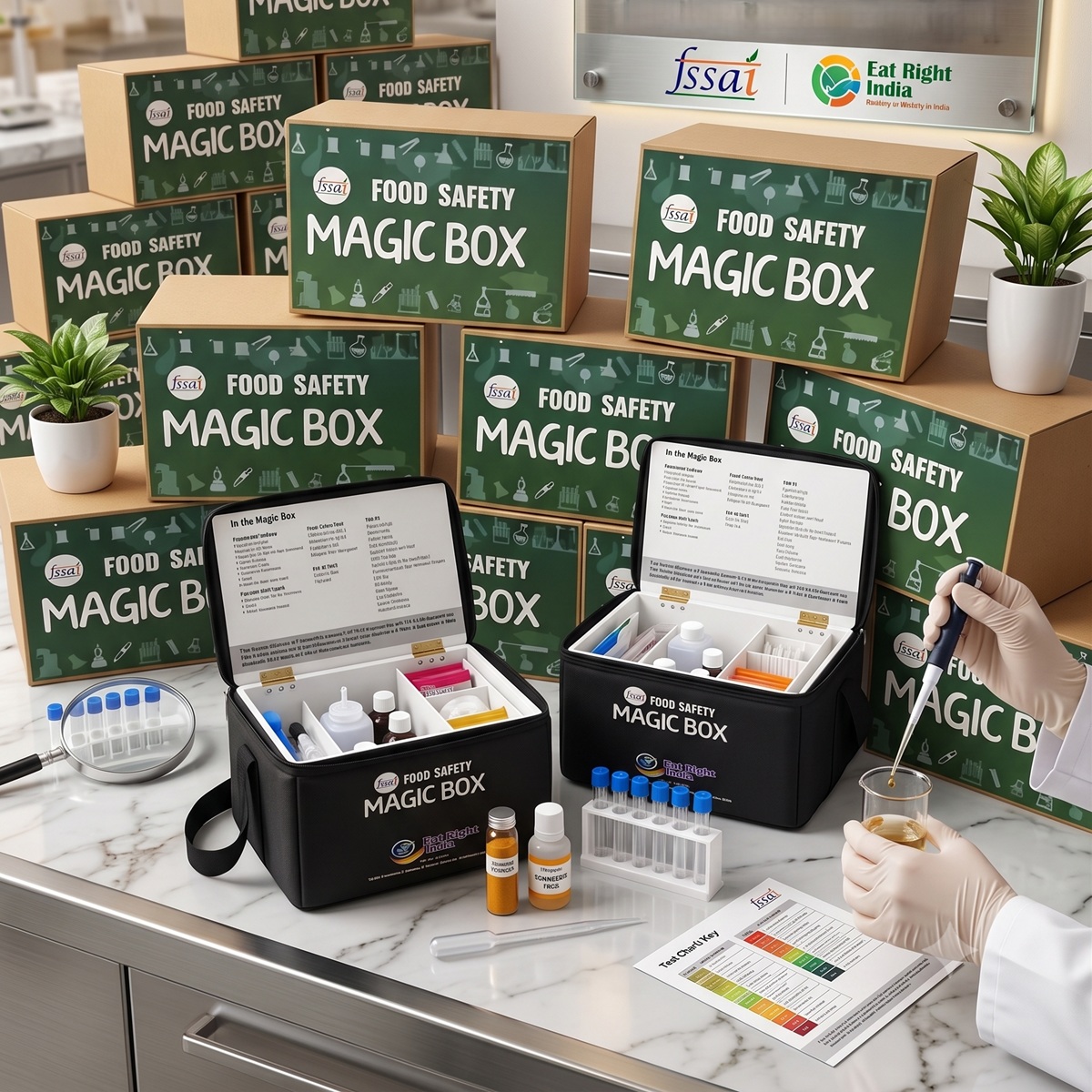 magic box FSSAI Approved Food Safety Magic Box - Image 1